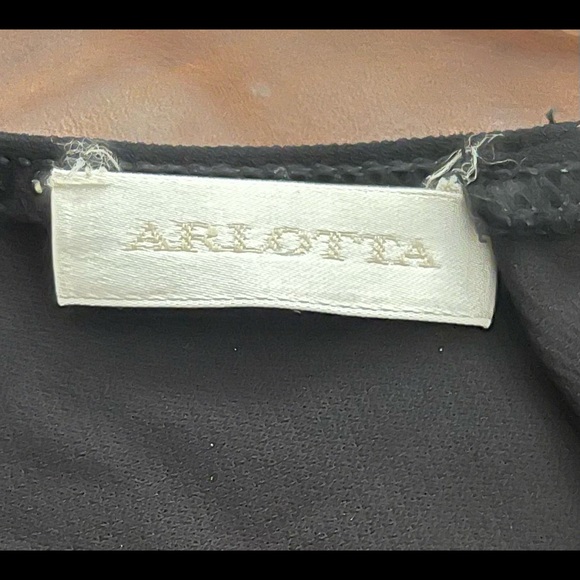 Vintage Arlotta Black Bustier in a Medium or Sz 44-Italy - Picture 3 of 7